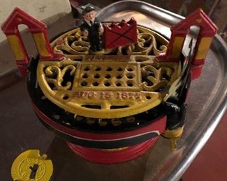 Cast Iron Bank 