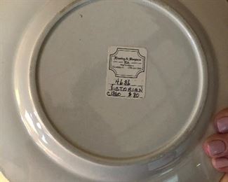 Label from Fleming & Simpson Ltd (fabulous Hinsdale Antique Shop, long gone)  