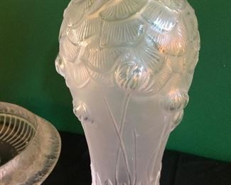 Lalique Giverny Vase 