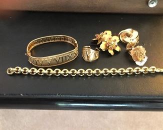 14k & 18k gold jewelry 