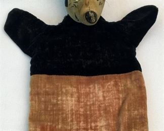 ULTRA RARE Vintage 1930's Mickey Mouse Hand Puppet by Dean's Rag Book Co.