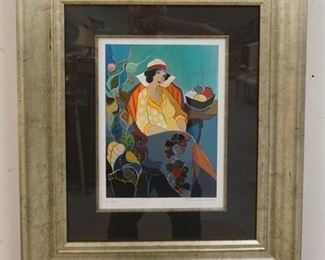 1091 TARKAY HAND SIGNED AND NUMBERED ARTIST PROOF SERIGRAPH 70/75. IMAGE SIZE 10 IN X 13 3/4 IN.