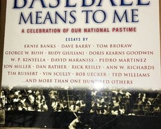 Book on baseball