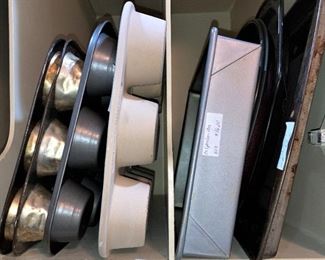 Muffin and cookie sheets