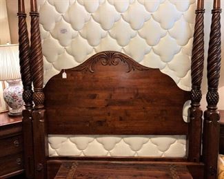 Queen headboard and footboard