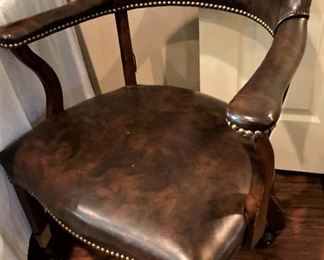 Leather chair