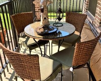 Patio table & chairs