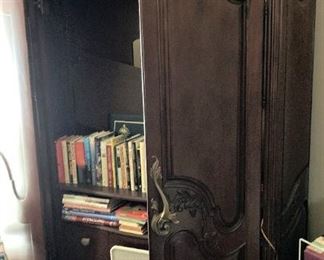 Coordinating entertainment armoire