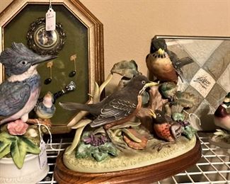 Porcelain birds