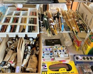 More art supplies
