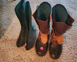 Schnee's Pack Boots with liner size 11