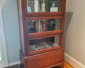 Cherry Lawyer Bookcases by Lexington