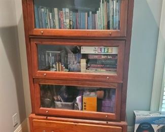 #2 Cherry Lawyer Bookcases by Lexington
