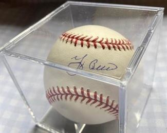 77dd Yogi Berra Signed Baseball