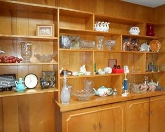 Crystal, collectibles, etc.