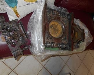 antique clock from Poland