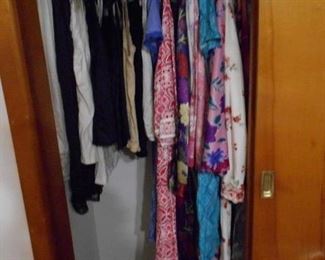 ladies robes, slips, etc.