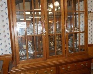 China hutch, vintage items, etc.