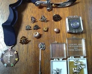 Some of the small showcase items