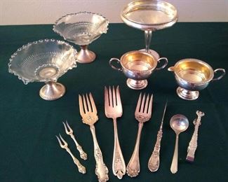 More Sterling and a serving pieces