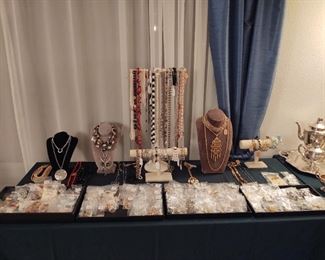 Amazing collection of costume and vintage jewelry spanning 50s 60s 70s 80s 90s today