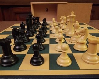 High quality chess set on amazing board
