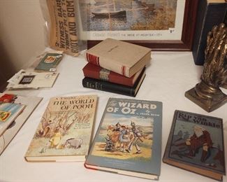 Some first edition and special books