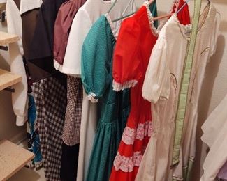 Vintage square dancing, other vintage dresses
