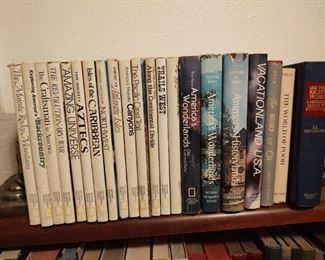 Many national geographic hardcover books