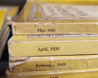 Some of the available issues