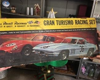 Awesome vintage racing set by Revell