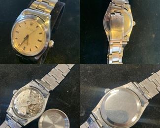 1955 Rolex oyster perpetual 65564 was $2,950 - Saturday's price $2,200 - Rare chance to own a Rolex!