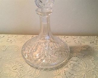 Waterford Crystal Lismore ship’s decanter