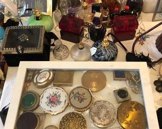 Antique compact collection