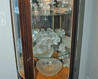 Rene Lalique Collection + Display Case