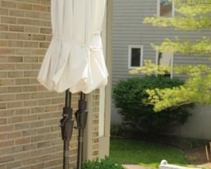 PATIO UMBRELLAS ON STANDS