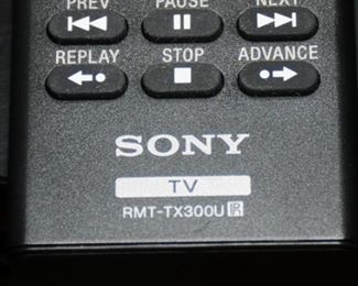 1 1/2 YEAR OLD SONY SMART HD TELEVISION WITH ORIGINAL VOICE REMOTE