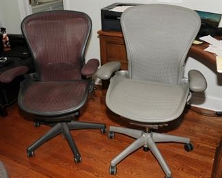 HERMAN MILLER AERON ERGONOMIC OFFICE CHAIRS