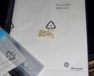 $850 -- Brand NewGE Monogram Wine Cooler ZDWC240 (lists new at $2,100)