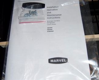 $450 -- Marvel Bev and Wine Refrigerator brand new but has some nicks on top  (lists new @ $1,900) 3BARM