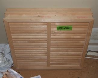 $40 Wood 28" x 28" Shutters -- two sets