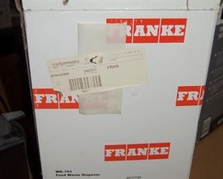 $155 -- Franke 3/4 HP Food Waste Disposer