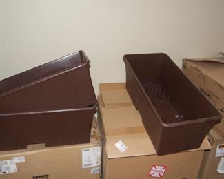 $30 -- 29" x 12" x 10.5" Earth Boxes. 20 are available.
