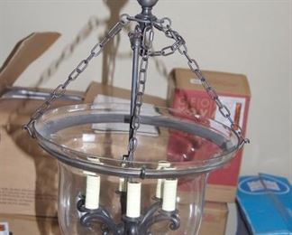 $160 -- new in box hanging light fixture
