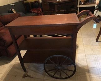 Vintage tea cart 
