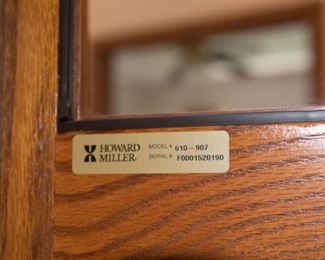 Howard Miller Grandfather Clock Model 610-907