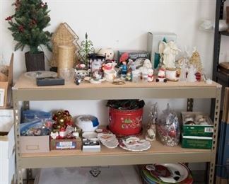 Assorted Christmas Decor and Ornaments
