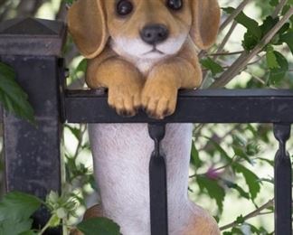 Puppy Outdoor Yard Art