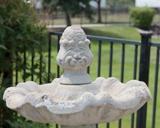 5 Ft Cement Fountain