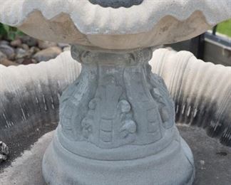 5 Ft Cement Fountain